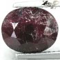 5.06 CT.Natural Oval 8.5*10.5mm Crystal Magenta Red Whole Piece Canada Eudialyte