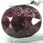 5.06 CT.Natural Oval 8.5*10.5mm Crystal Magenta Red Whole Piece Canada Eudialyte