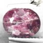 3.66 CT.Natural Oval 8*10 mm. Intense Magenta Red Crystal Whole Canada Eudialyte