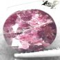 3.66 CT.Natural Oval 8*10 mm. Intense Magenta Red Crystal Whole Canada Eudialyte