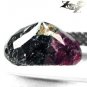 3.32 CT.Natural Oval 8*10 mm. Bi Color Intense Magenta Red Crystal Eudialyte Gem