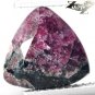 4.11 CT.Natural Trillion 10 mm. Crystal Magenta Red Matrix Black Patch Eudialyte