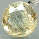 7.92 CT.Natural Round 12 mm. Spark Copper Kiwi Green Illusion Confetti Sunstone
