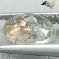 Natural Oval 7*8 mm. Spark Orange Kiwi Green Illusion Confetti Sunstone 1.23 CT
