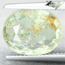 4.65 CT.Natural Oval 10*12 mm. Stardust Orange Green Illusion Confetti Sunstone