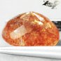 Natural Oval 6.5*8.5 mm. Spark Copper Orange Illusion Confetti Sunstone 1.77 CT.