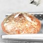 Natural Oval 6.5*8.5mm. Spark Hematite Peach Illusion Confetti Sunstone 1.48 Ct.
