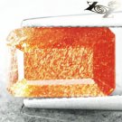 3.25 CT.Natural Emerald 7*11 mm Spark Hematite Orange Illusion Confetti Sunstone