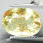 5.79 CT.Natural Oval 9*13mm.Spark Stardust Illusion Confetti Sunstone 紙屑錯覺太陽石