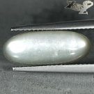 5.3 CT.Natural Oval 7*17.5 mm. Bright Adularescence Gray Oligoclase Moonstone