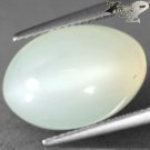 12.19 CT.Natural Oval 11.5*17 mm. Cat's Eye Effect Crystal White Moonstone Gems