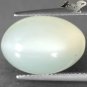 12.19 CT.Natural Oval 11.5*17 mm. Cat's Eye Effect Crystal White Moonstone Gems