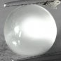 7.22 CT.Natural Round 12 mm.Strong Cat's Eye Effect Silky Yellow Moonstone Gems