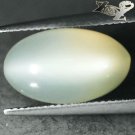 9.31 CT.Natural Oval Cabochon 9.5*16 mm. Strong Cat's Eye White Moonstone Gems