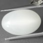17.31 CT.Natural Oval 13*20 mm. Cat's Eye Silky Yellow Oligoclase Moonstone Gems