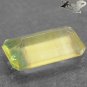 7.67 Ct.Natural Emerald 10*17mm Purple Layers Bright Lemon Yellow Green Fluorite