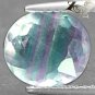 3.11 CT.Natural Oval 8.5*10 mm. Clear Green Purple Layers Vietnam Fluorite Gems