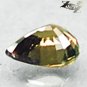 VVS Firely Natural Pear 5*6 mm.Intense Lemon Green Color Change Garnet 072 CT.