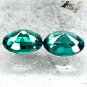 Pair Match Natural Oval 3.5*4.5 mm.Vivid Blue Green Color Change Garnet 0.61 CT.