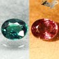 VVS Natural Oval 4*5 mm.Vivid Blue Green Nandagala Color Change Garnet 0.51 CT.