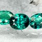 Match 3 Natural Oval 3.5*4.5mm. Blue Green Nandagala Color Change Garnet 0.88 CT
