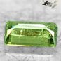 Firely Natural Emerald 3.5*6 mm. Red Spark Lemon Green Demantoid Garnet 0.54 Ct.