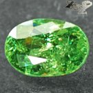 Natural Oval 5*7 mm.Red Spark Intense Green Demantoid Andradite Garnet 1 CT.Gems