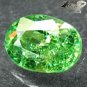 Natural Oval 5*7 mm.Red Spark Intense Green Demantoid Andradite Garnet 1 CT.Gems