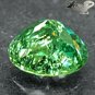 Natural Oval 5*6 mm.Red Spark Vivid Green Andradite Demantoid Garnet 1.06 CT.ç¿ æ¦´çŸ³