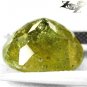 10.87 CT.Natural Oval 11.5*13.5 mm. Olive Green Africa Grossular Mali Garnet Gem