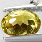 Full Fire Natural Oval 5.5*7 mm Vivid Lime Yellow Grossular Mali Garnet 1.28 Ct.