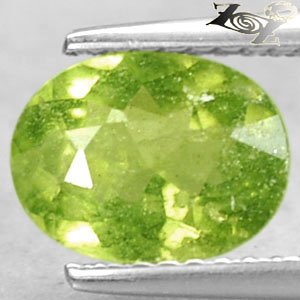 Rare Quality Natural Oval 7*9 mm. Green Canada Hydrogrossular Garnet 1.65 CT.Gem