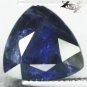 5.9 CT.Natural Trillion 12 mm Biaxial Intense Hard Blue Violet Cordierite Iolite