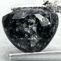 2.26 CT.Natural Trillion 9 mm. Titanium Blue Schiller Streaks Nuummite Jenakite