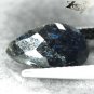 4.15 CT.Natural Pear 8.5*12 mm. Bright Titanium Blue Schiller Streaks Jenakite