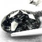 4.24 CT.Natural Oval 9*11 mm. Titanium Blue Schiller Streaks Mauritania Jenakite