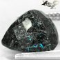 6.11 Ct.Natural Trillion 11.5 mm. Spark Titanium Blue Streaks Pyrite Jenakite