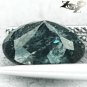 2.45CT.Natural Oval 8*9.5 mm. Titanium Green Blue Schiller Streaks Full Jenakite