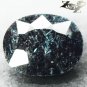 4.04 CT.Natural Oval 9.5*12 mm. Green Schiller Streaks Whole Nuummite Jenakite