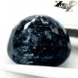 5.13 CT.Natural Oval 9.5*10.5 mm. TItanium Blue Streaks Gold Pyrite Jenakite Gem
