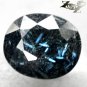 4.43 CT.Natural Oval 9.5*11 mm. Titanium Blue Scheen Streaks Whole Jenakite Gems