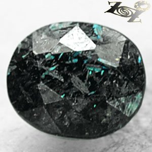 4.13 CT.Natural Oval 8.5*10 mm. Titanium Blue Schiller Streaks Whole Jenakite