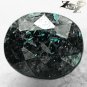 4.13 CT.Natural Oval 8.5*10 mm. Titanium Blue Schiller Streaks Whole Jenakite
