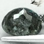 4.41 CT.Natural Round 10 mm. Titanium Green Blue Scheen Straks Jenakite Nuummite