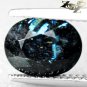 3.16 CT.Natural Oval 8*10 mm. Titanium Blue Schiller Streaks Mauritania Jenakite