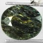 5.97 Ct.Natural Oval 10*12 mm. Gold Schiller Streaks Whole Mauritania Nuummite