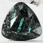 4.19 CT.Natural Trillion 10 mm. Titanium Blue Schiller Streaks Whole Jenakite