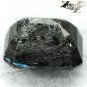 3.37 CT.Natural Emerald 7*10 mm. Titaniumn Blue Schiller Streaks Whole Jenakite