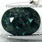 2.96 CT.Natural Oval 8*10 mm. Titanium Blue Schiller Steaks Whole Jenakite Gems