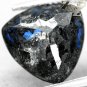 4.98 Ct.Natural Trillion 12 mm.Titanium Blue Scheen Streaks Full Table Jenakite